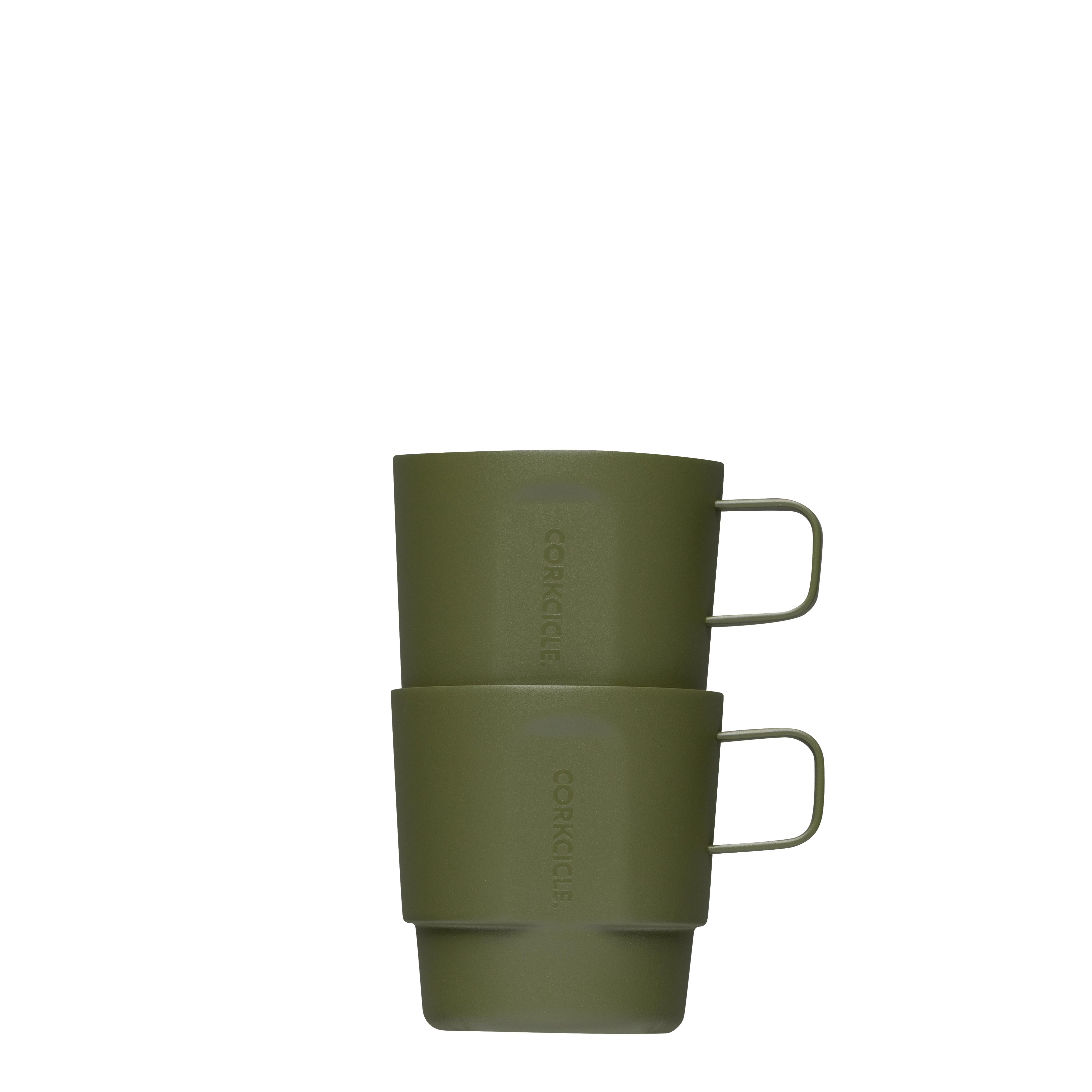 Corkcicle Cafe Stacker Set (2) - 6oz / Ceramic Slate