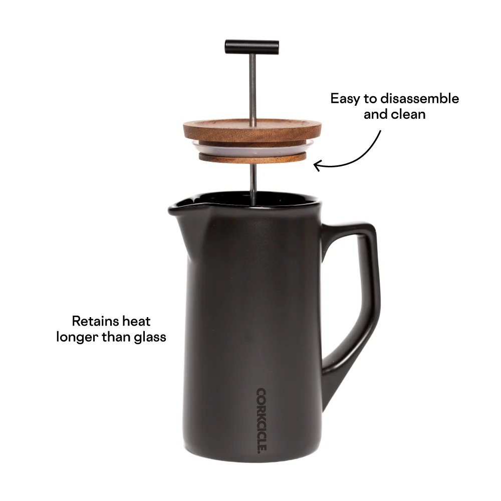 Corkcicle Ceramic French Press - Image 4
